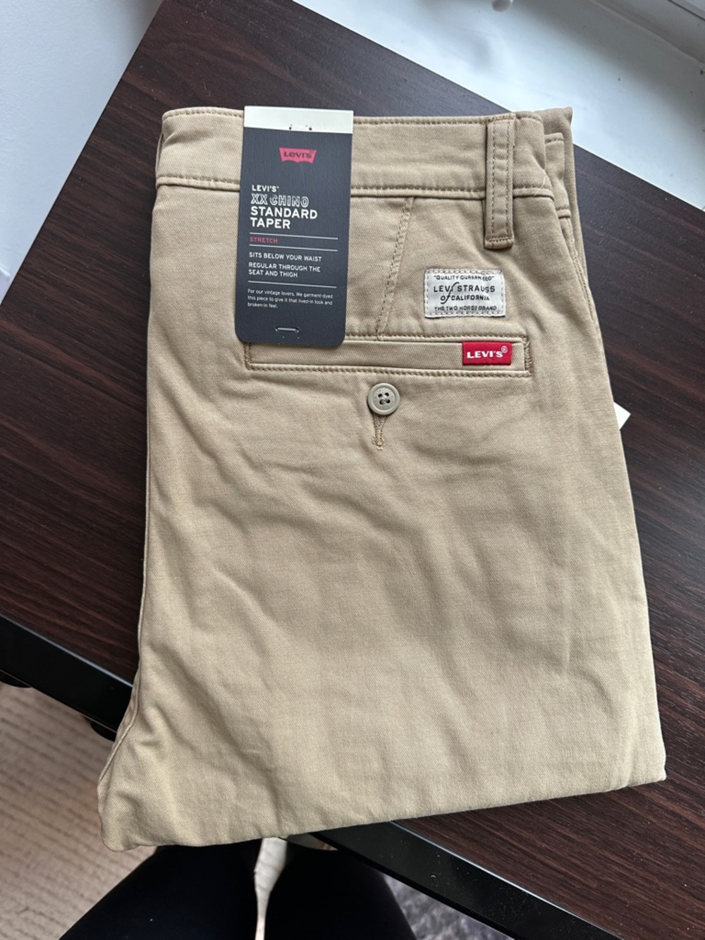 Levi's Khaki Tapered Chinos - Light Tan